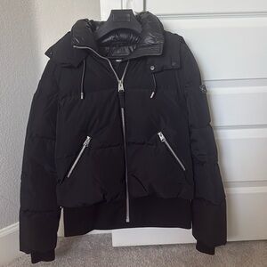 Mackage Black Down Puffer Jacket Hooded | Luxe Winter Coat